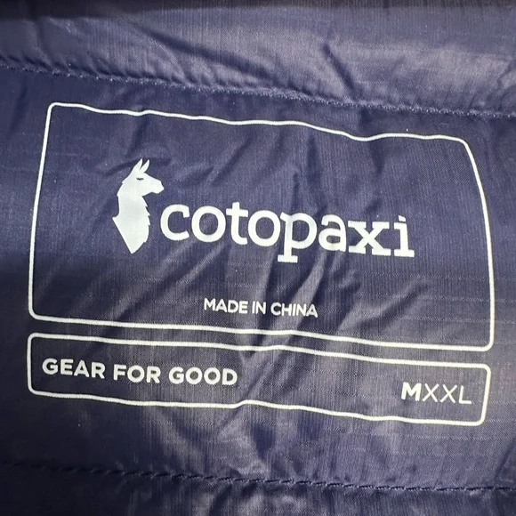 Cotopaxi Fuefo Hooded Down Jacket Sz XXL